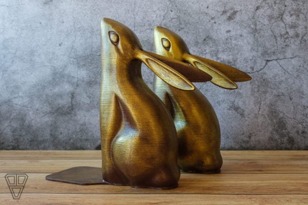 Handcrafted Rabbit Bookend